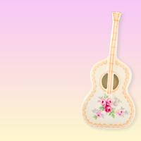 Chitarra Limoges Sève Mini ’80, Porcellana France