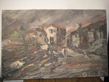 Quadro olio su tela