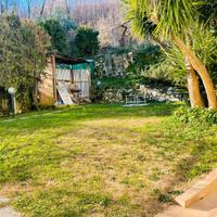 Soluzione con giardino e box auto