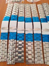 8 cinturini acciaio orologi
