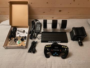 FANATEC Volante + Motore + Pedali (CSL DD)