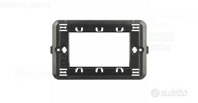 ELETTROCANALI - SE803 Supporto Easy 3 moduli aggan