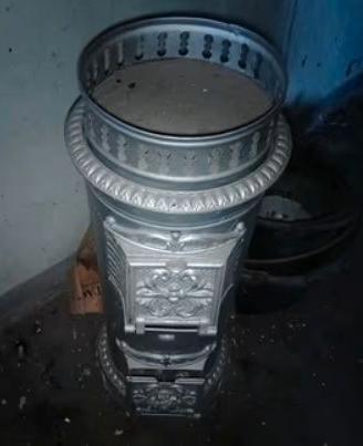 stufa a legna verticale