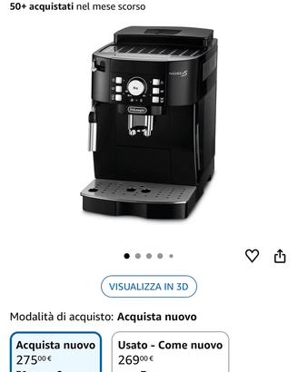 Macchinetta caffè ancora sigillata