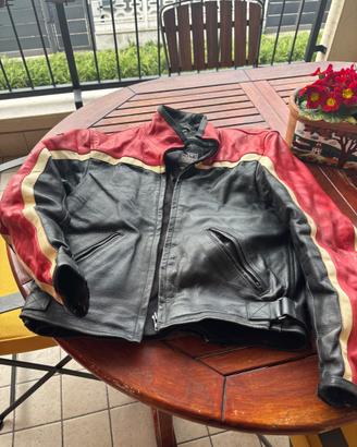 Giubbotto in pelle da moto