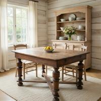 Tavolo siciliano con asse