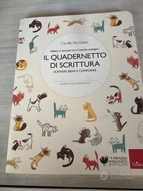 Quadernetto di scrittura