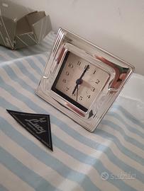 Orologio Sveglia Vintage LUCY in ARGENTO 925 