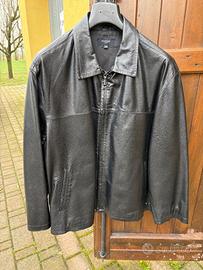 Giacca pelle uomo Montereggi tg 54