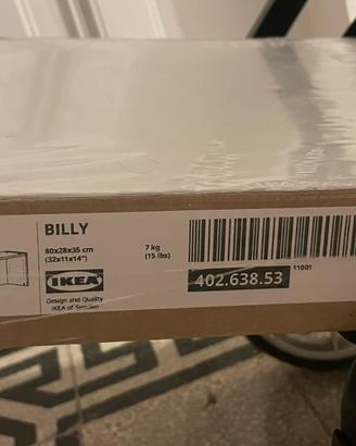 Ikea Billy elemento top 80x28x35. Nuovo, imballato