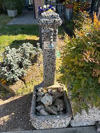 Fontanella con rubinetto