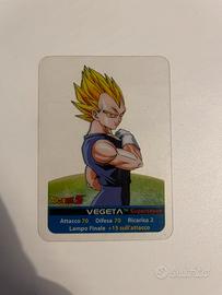 Dragon Ball Z Lamincard Vegeta Super Saiyan n.59