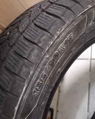 n. 4 gomme auto invernali misura 185/60R15 
