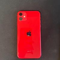 iPhone  11 rosso