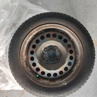 2 cerchi in ferro 15" Honda Jazz dal 2008 al 2015