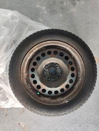 2 cerchi in ferro 15" Honda Jazz dal 2008 al 2015