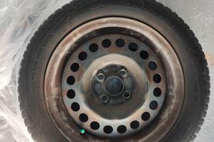 2 cerchi in ferro 15" Honda Jazz dal 2008 al 2015