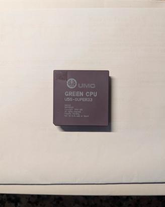 Vintage Green CPU US5 Super33 – Processore