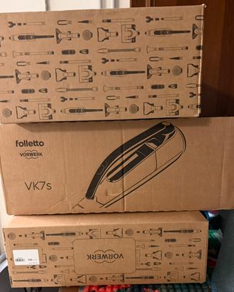 Folletto vk7S nuovo con lava pavimenti