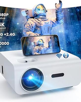 Proiettore televisore Wifi Hdmi Casa Negozio F