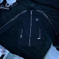 maglia con zip philip plein