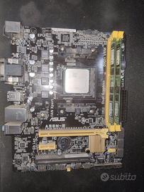 ASUS A58M-E + AMD A10-5800K + 8GB RAM DDR3 Kingsto