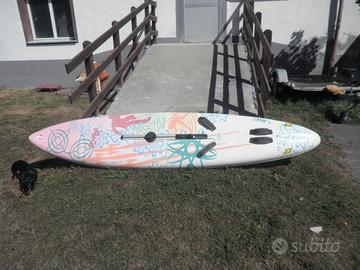 WINDSURF COMPLETO DI VELA E BOMA