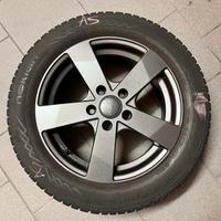 X4 gomme neve NOKIAN 205/55 R16 + LEGA