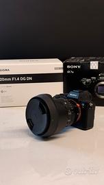 Sony A7 III + Sigma 20mm f/1.4 DG DN art