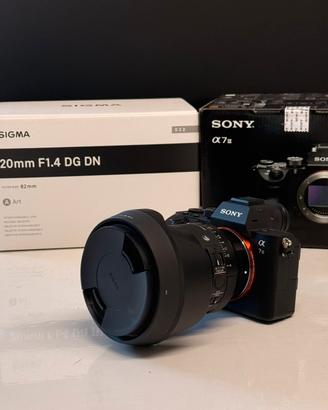Sony A7 III + Sigma 20mm f/1.4 DG DN art