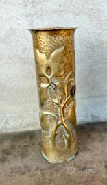 Ww1 bossolo trench art prima guerra mondiale