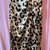 Gonna portafoglio leopardata