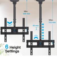 braccio per tv da soffitto