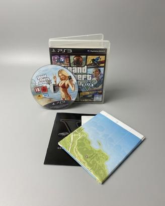 GTA V (Grand Theft Auto 5) - PS3 - Completo