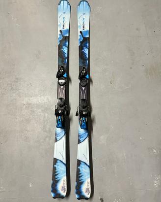 Sci donna Salomon con attacchi