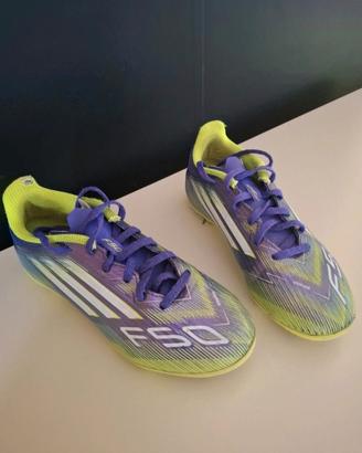Scarpe da calcio Adidas F50 bambino 34