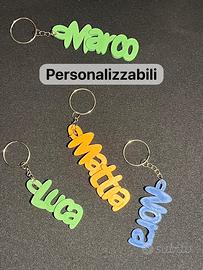 Portachiavi personalizzabili