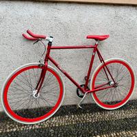 Bici scatto fisso telaio cinelli