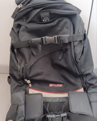 zaino snowboard alpinismo Flow