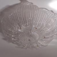 Lampadario plafoniera stile "Barovier"