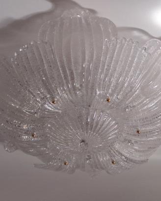 Lampadario plafoniera stile "Barovier"
