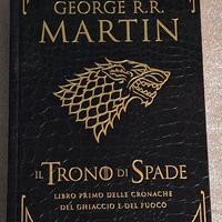 IL TRONO DI SPADE libro primo lux pelle di drago