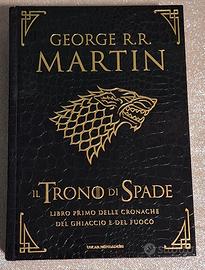 IL TRONO DI SPADE libro primo lux pelle di drago