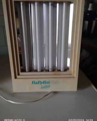 lampada uva solare abbronzante