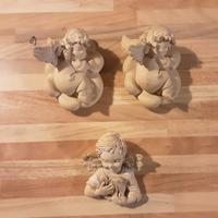 3 Angioletti ornamentali Putti