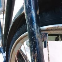 bici antica da restaurare