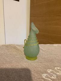 Vasetto particolare in vetro di Murano anni 90