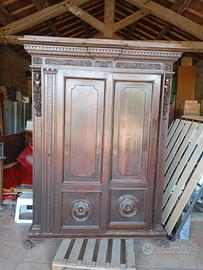 armadio antico stile veneziano 