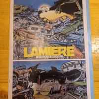 DYLAN DOG Lamiere inserto  "auto oggi" AUTOGRAFATO