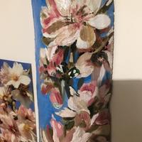 Tegola dipinta a mano